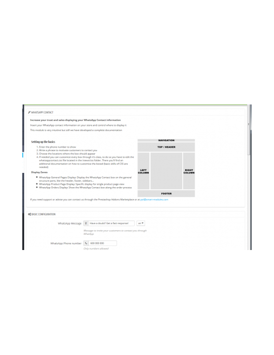 Contacto por WhatsApp