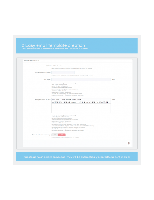 Recordatorio de Transferencias Bancarias