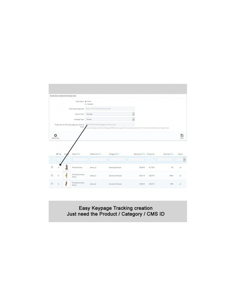 Anuncios Dinámicos Facebook para PrestaShop | Pixel + Feed de Productos