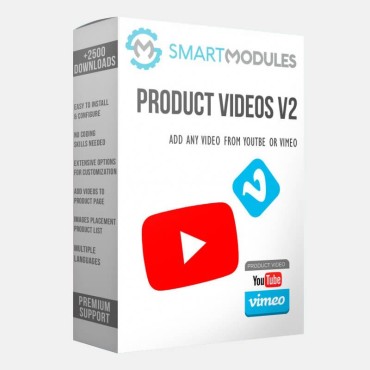 Videos para Productos - Youtube, Vimeo...