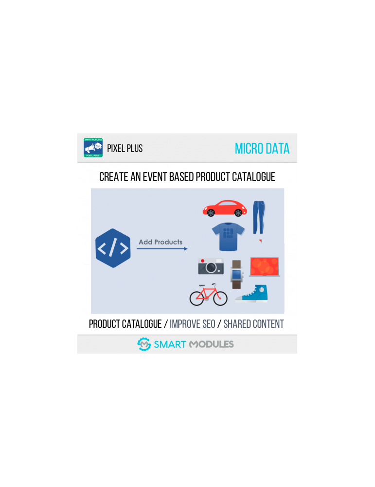 Pixel Plus: Seguimiento Eventos + Catálogo