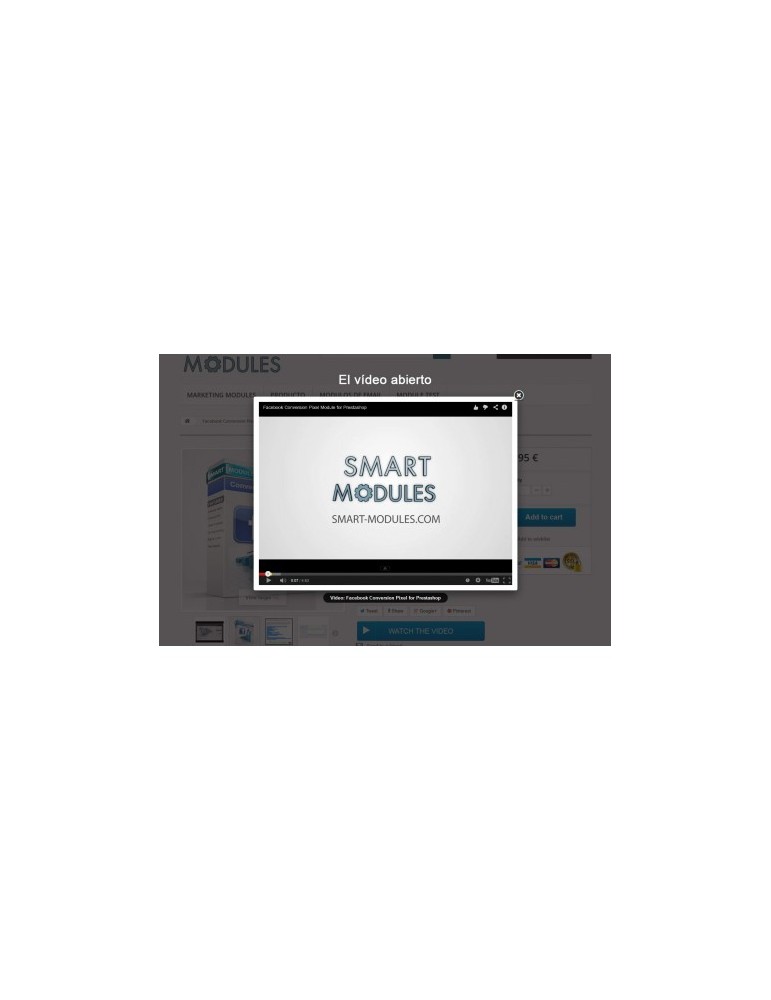 Videos para Productos - Youtube, Vimeo...